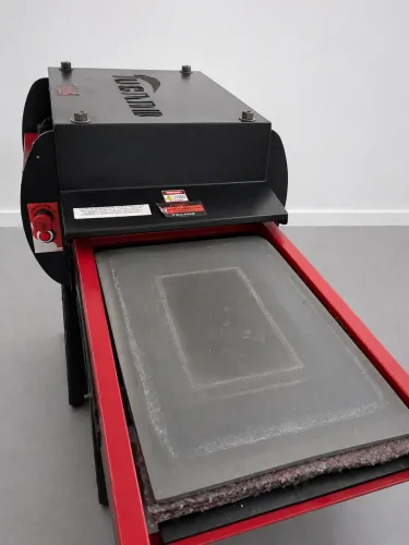 Prensa Sublimática Tucano PP500 Dual + Compressor Schulz 100L - Profissional
