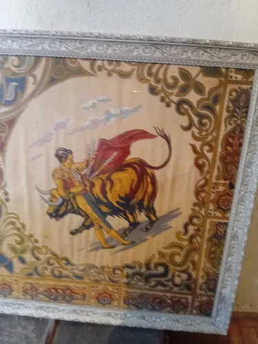 Quadro vintage de Toureiro década de 70