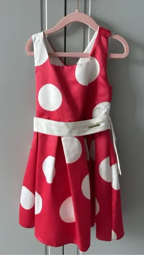 Vestido infantil estilo Minnie