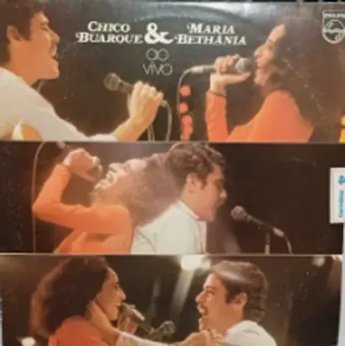 Disco de Vinil (LP) CHICO BUARQUE MARIA BETÂNIA
