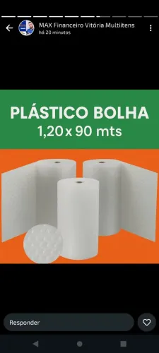 Material para embalagens
