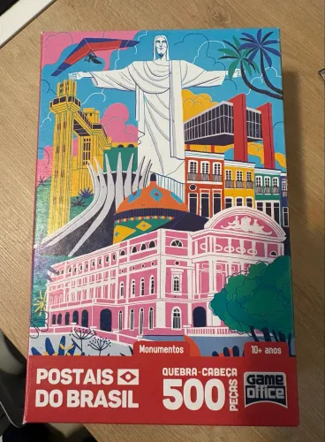 Quebra-cabeça mini Postais do Brasil