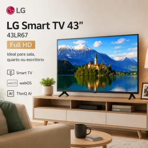 Smart TV LG 43? Full HD, modelo 43LR67