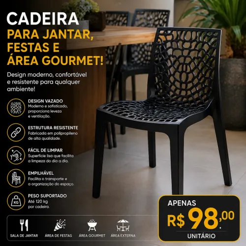 Cadeira jantar,área gourmet,jardim