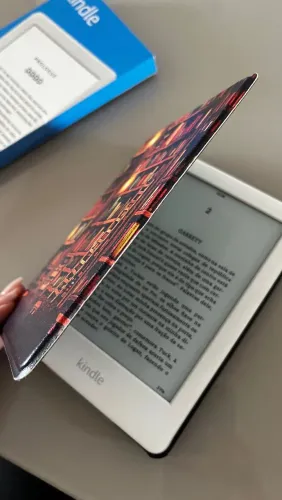 Kindle 10ª Geração Branco 8GB + Case + Caixa Original | Excelente Estado