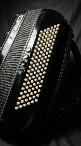 Acordeon Galizi & Sordoni New York - 120 Baixos - 4ª De Voz - Teclado 49cm