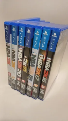 coleção de jogos da NBA para PS4 - 7 títulos NBA 2K16 ao 2K22 Originais usados do Japão
