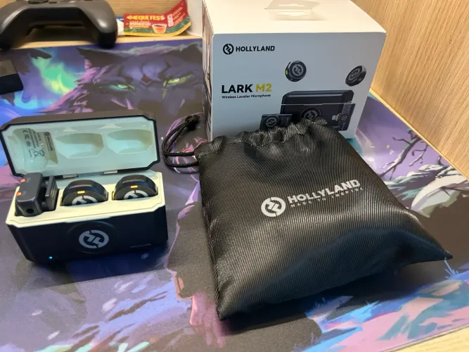 Microfone de lapela Hollyland lark M2 