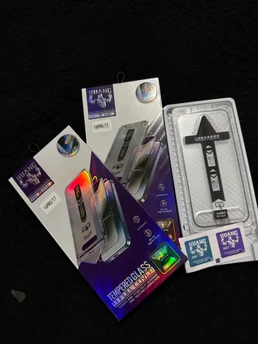 Película premium fácil aplicação iPhone 16 Pro/17