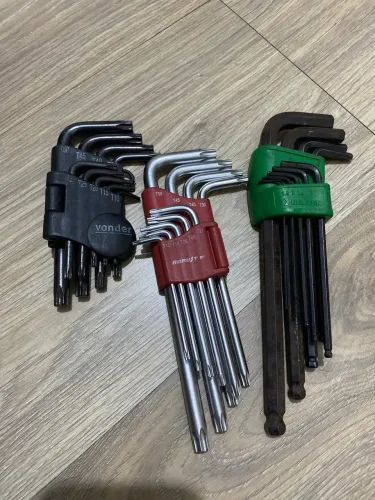 Jogos de Chaves Allen e Torx Belzer Gedore Robust e Vonder