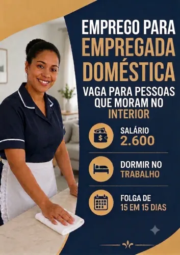 EMPREGADA DOMÉSTICA EMPREGO 