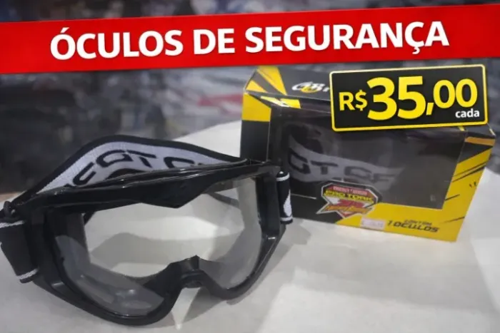 Óculos De Proteção Motocross 788 Preto Pro Tork