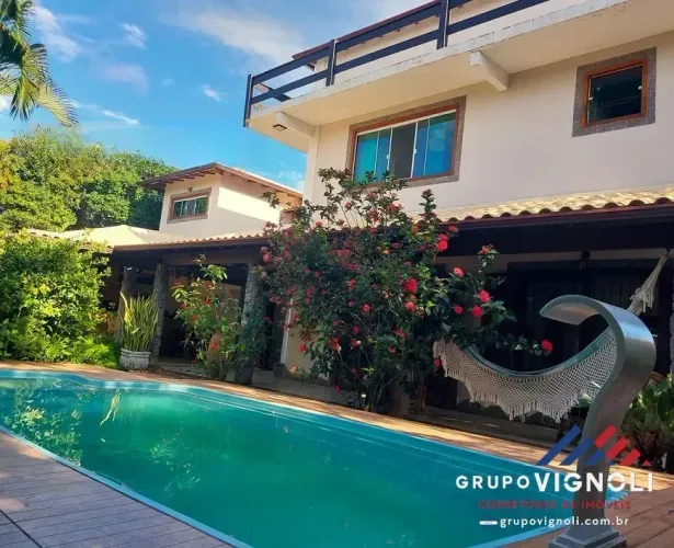 Linda Casa com Piscina em Itaúna, Saquarema A Apenas 100m da Praia!