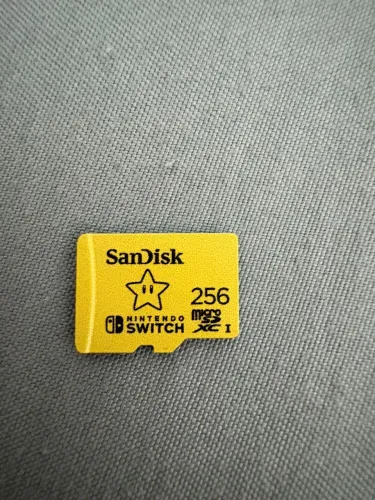 Cartão Microsd 256gb para Nintendo Switch