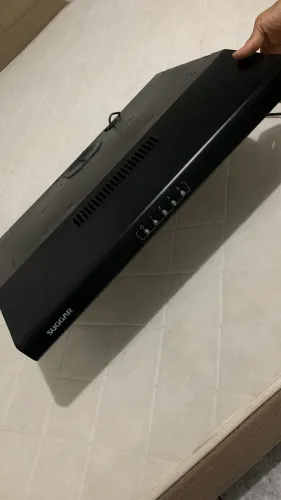 Depurador De Ar Slim 60 Cm Preto 220v - Suggar