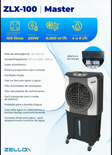 Climatizador 100 litros lacrado OFERTA!!