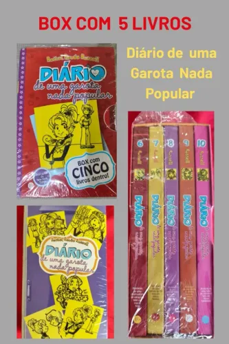 BOX DIÁRIO DE UMA GAROTA NADA POPULAR ( volume 6 ao 10)