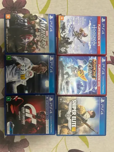 6 jogos de PS4