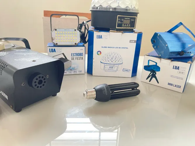 KIT DE ILUMINAÇÃO P/ FESTAS LUATEK