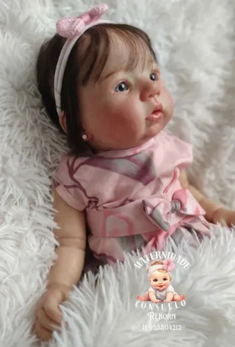 Bebê Reborn realista feita por Consuelo Reborn