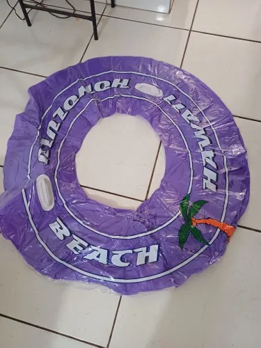 Boia rosquinha com alça para segurar