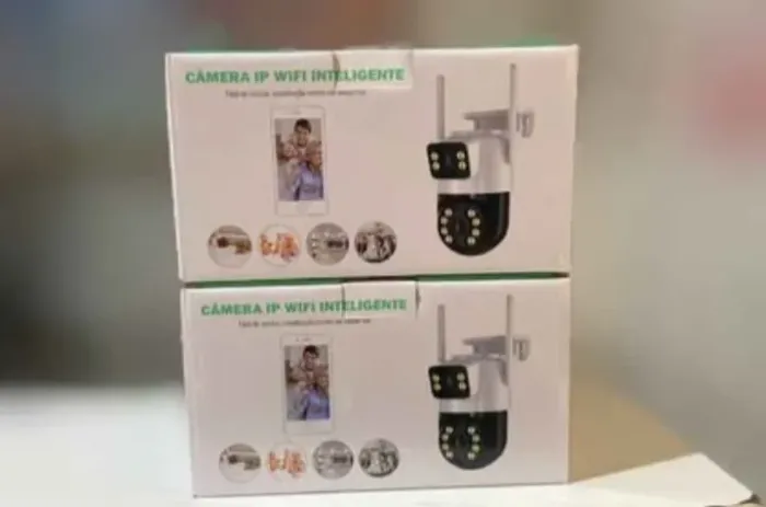 Câmera Dupla Wi-fi Inteligente Full HD 1080p App Yoosee