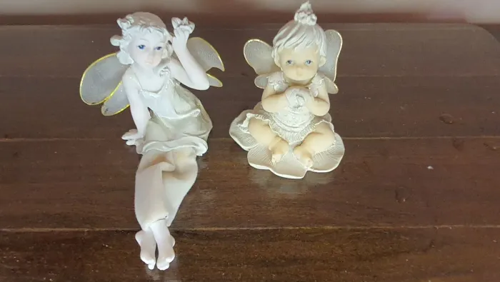 Fadinhas em porcelana
