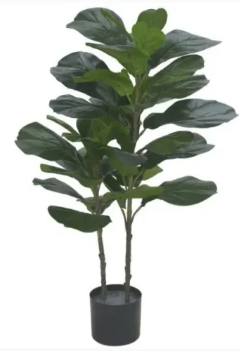 Planta Artificial Árvore Ficus Lyrata Real Toque X42 (1m)