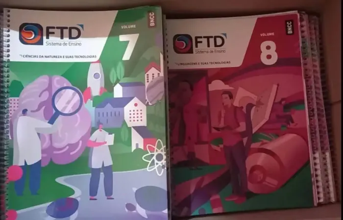 Kit de apostila completo FTD 1°2°3° ano