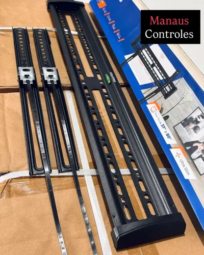 Suporte de Trilho para Tv de 37 - 80 com Trava de Segurança 