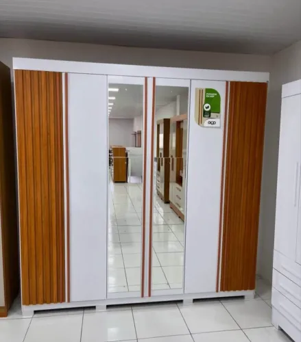 Roupeiro Eliza 100% MDF 6 Portas