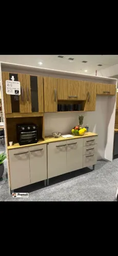 Cozinha luxo Compacta Lavinia 8 Portas C/ Balcã aceitamos oferta <br>