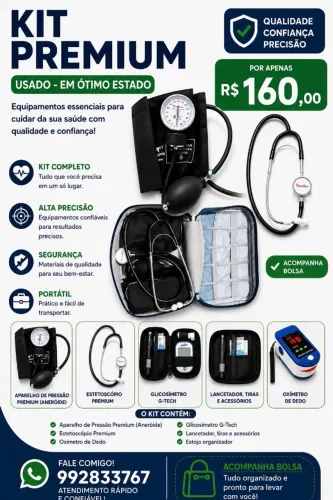 Kit de saúde completo