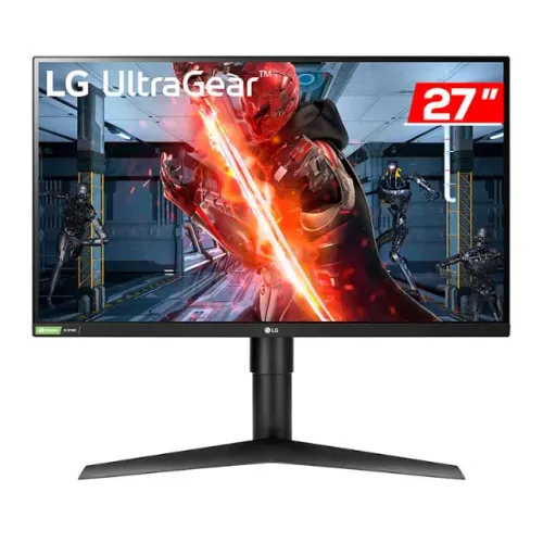Monitor LG UltraGear 27'' 240Hz IPS - Na caixa