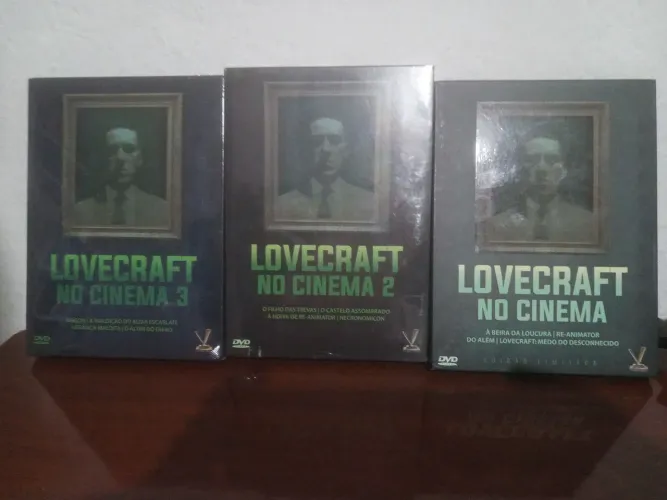 Dvd Lovecraft no Cinema - Trilogia