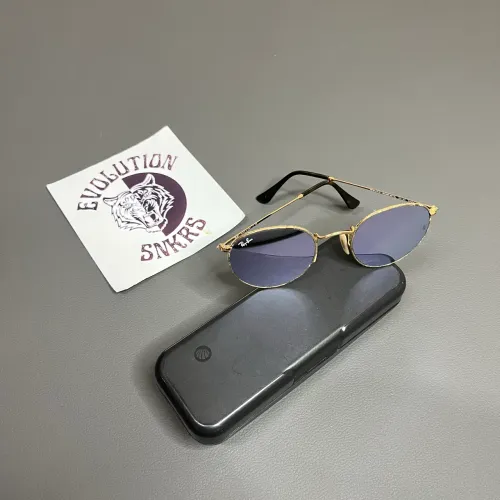 Óculos De Sol Ray Ban Round Flat Lenses