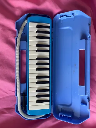 Melódica 32 teclas azul