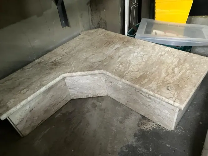Pedra de mármore para algumas utilidades