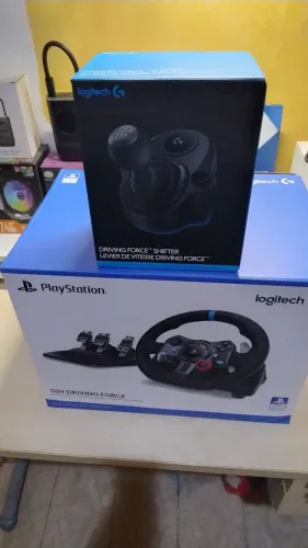 Volante Logitech G29 Completo Para PS4 PS5 PC, Muito Novo Na Caixa. Pra Vender Logo!