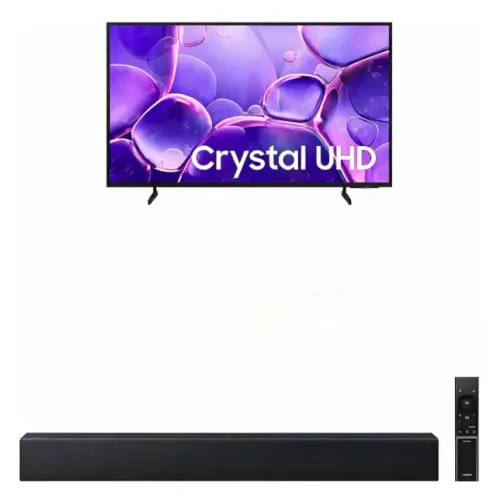 SMART TV SAMSUNG 55? 4K UHD CRYSTAL UHD + SOUNDBAR B-SERIES