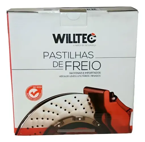 Pastilha De Freio Dianteira Novo Prisma / Onix Willtec
