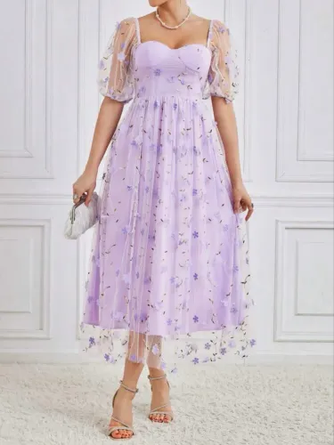Vestido Florido Shein