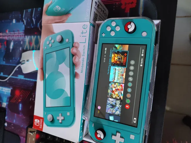 Nintendo switch lite desbloqueado 128gb