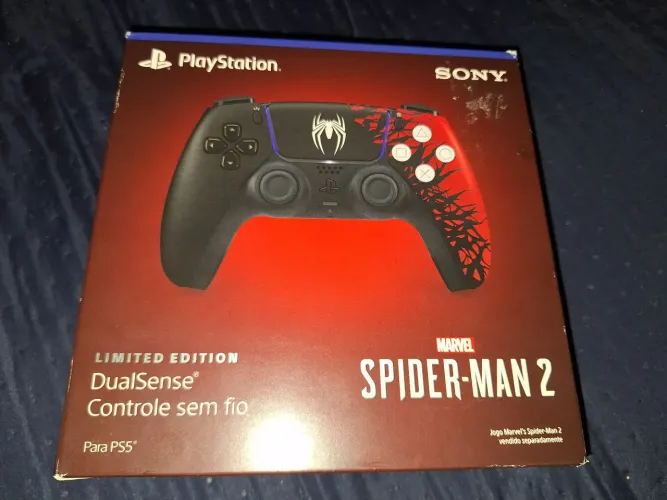 Controle ps5 homem aranha 