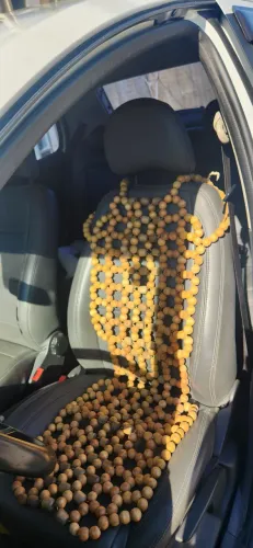 Encosto massageador para banco de carro