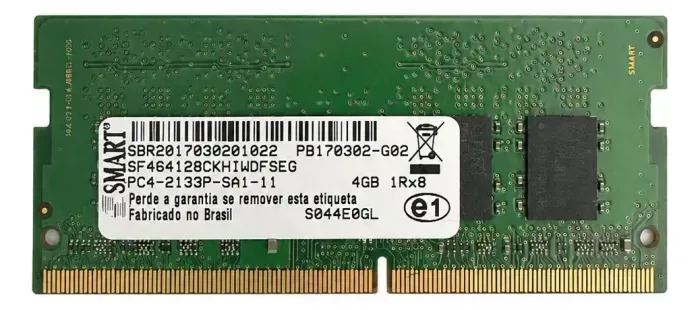 Memória RAM 8GB ddr4 2133 mhz Smart 2 pentes de 4Gb