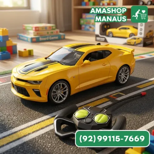 Carrinho Controle Remoto Bateria Recarregavel Esportivo