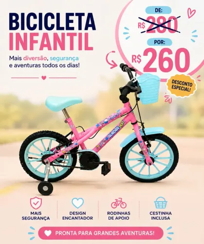 Bicicleta aro 16