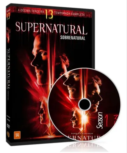 Box dvd supernatural 13 temporada