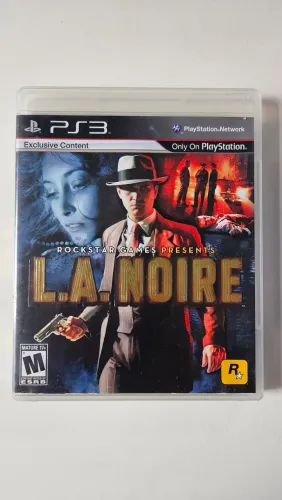Jogo L.A Noire ps3 original fisico seminovo